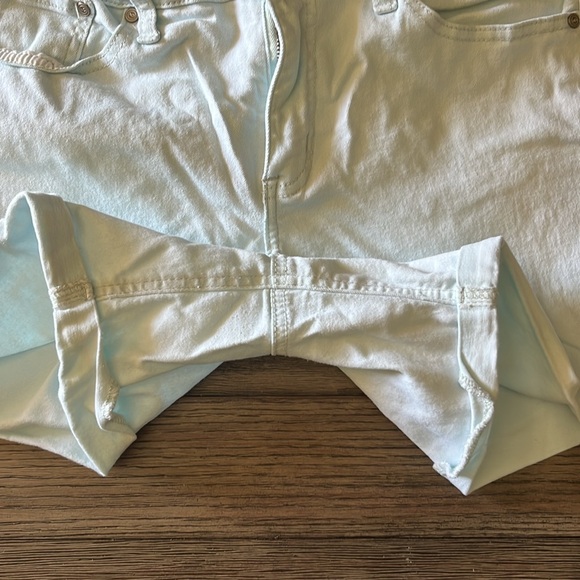 Pale Aqua Junior’s Shorts - Picture 3 of 4